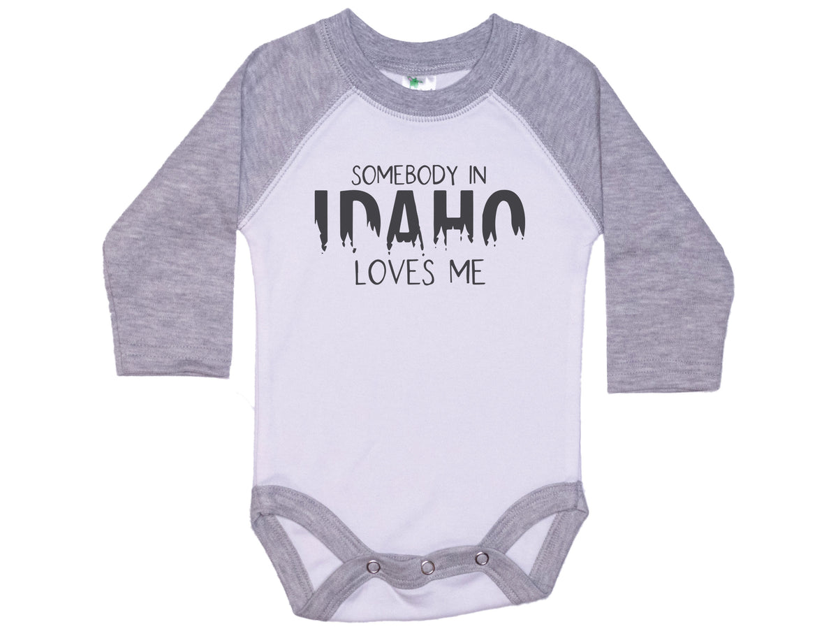Somebody In Idaho Loves Me Onesie®