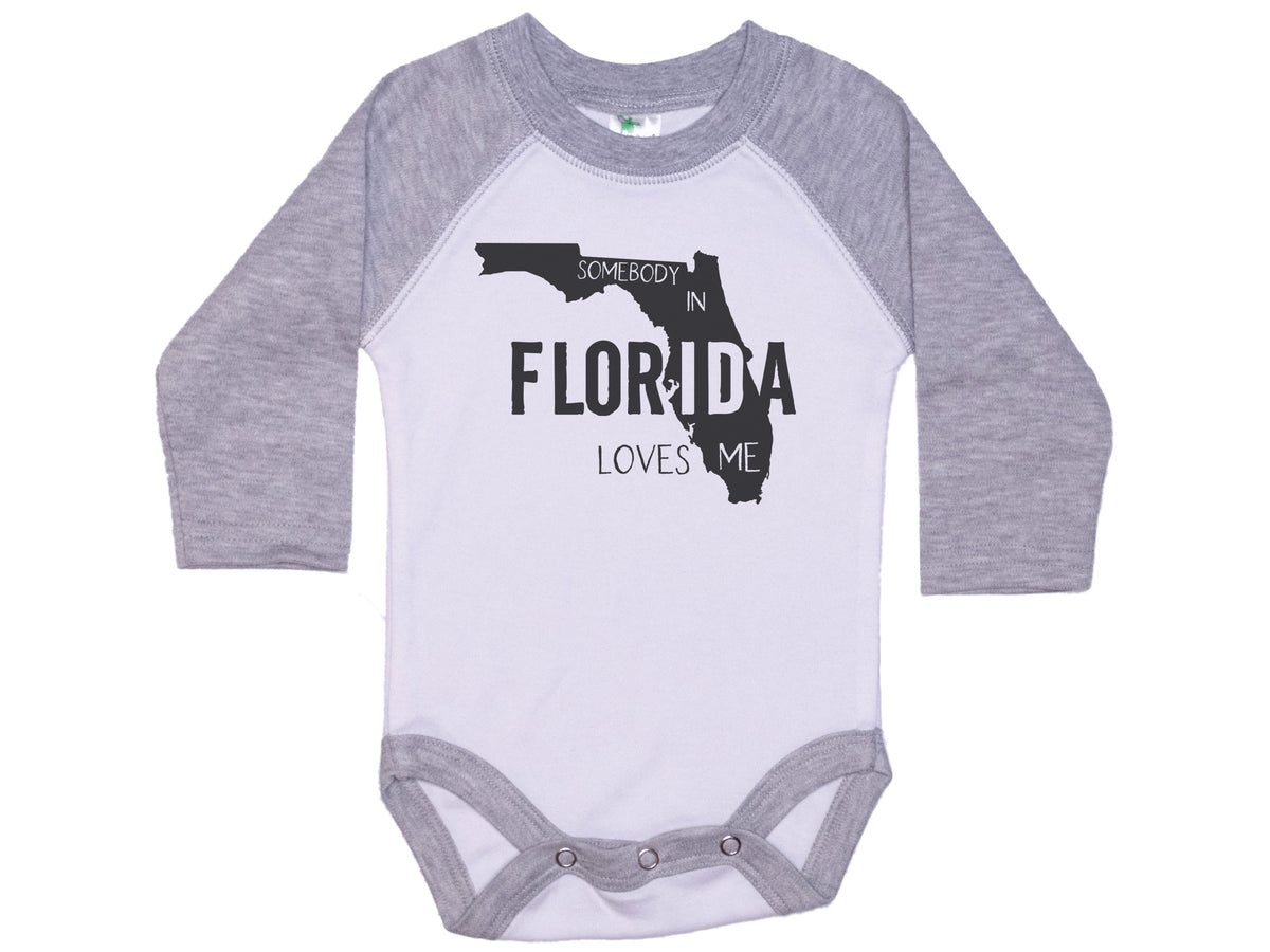 Somebody In Florida Loves Me Onesie®