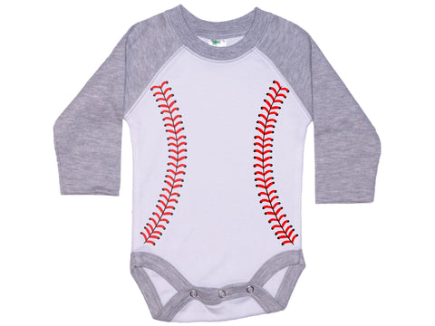 Baseball Stitches Onesie®