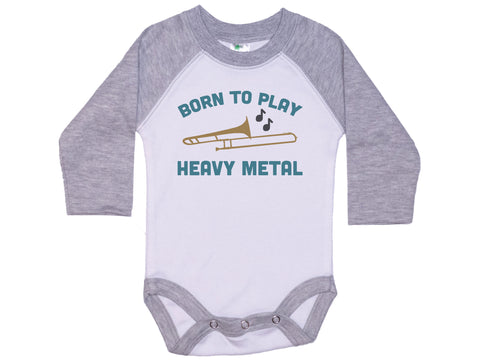 Born To Play Heavy Metal Trombone Onesie®