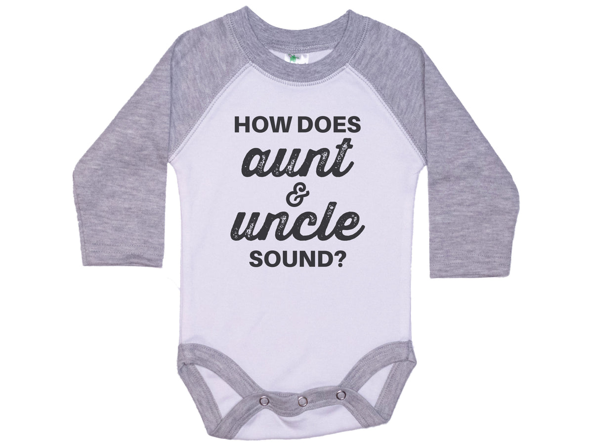 How Does Aunt And Uncle Sound Onesie®