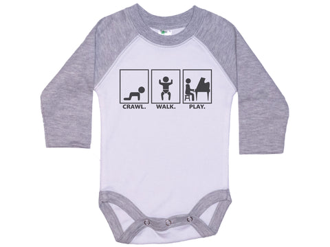 Crawl Walk Play Onesie® (Piano)