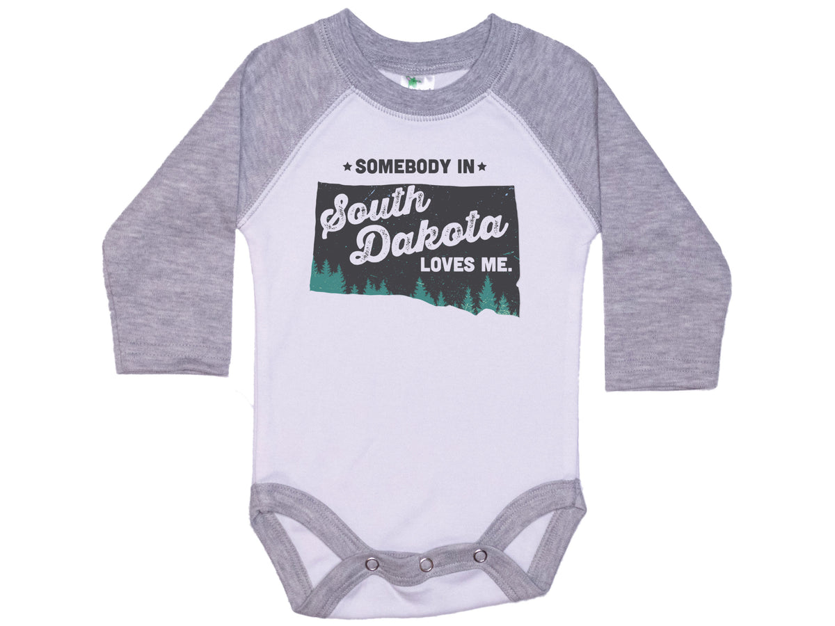 Somebody In South Dakota Loves Me Onesie®