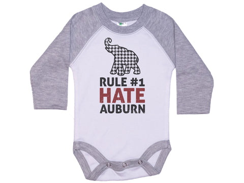 Rule #1 Hate Auburn Onesie®