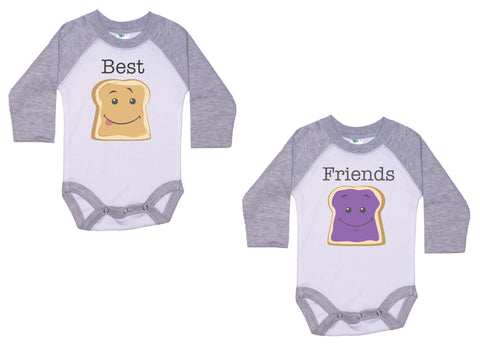 Best Friends PB&J Twins Onesie®