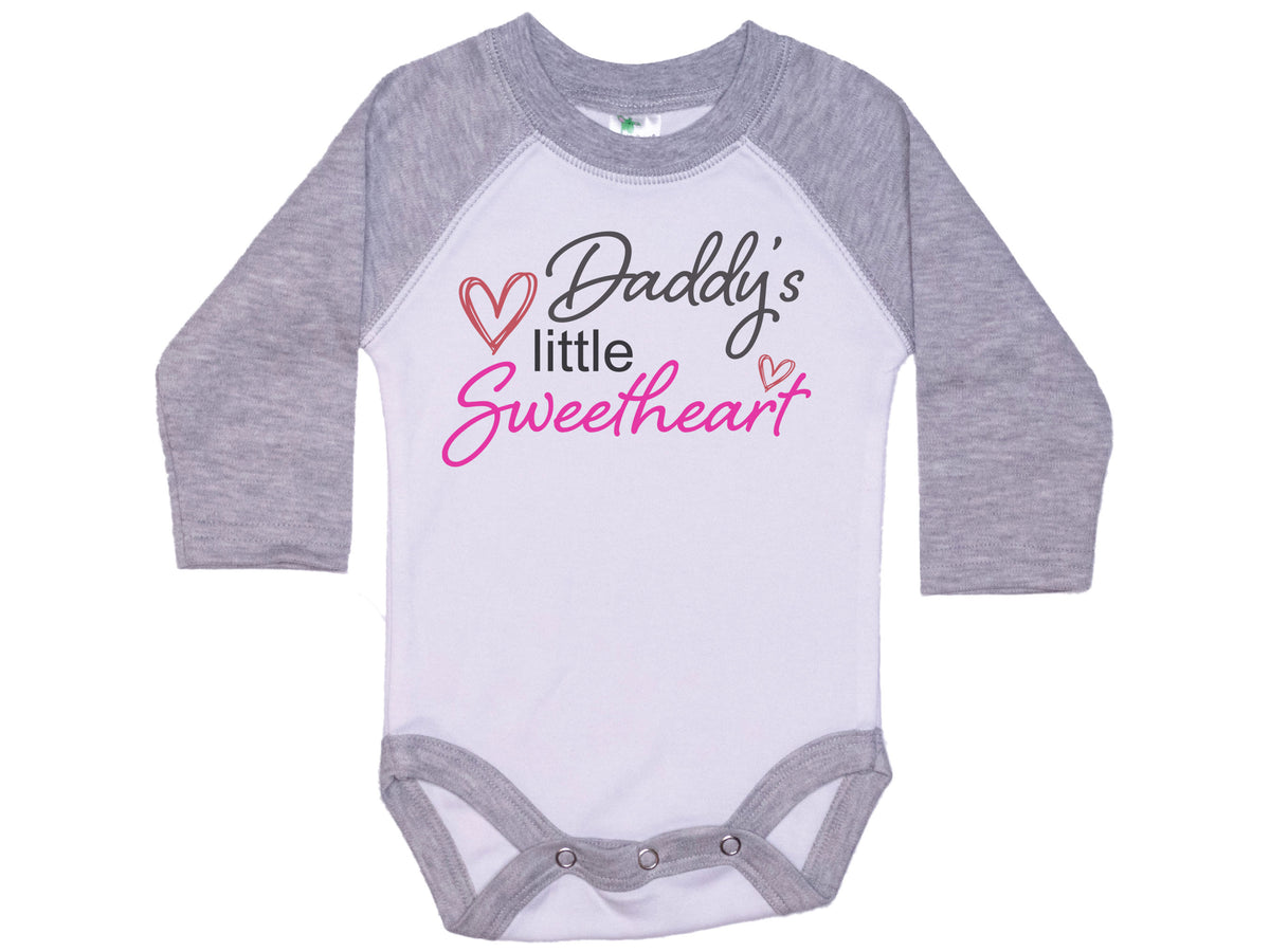 Daddy's Little Sweetheart Onesie®