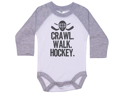 Crawl Walk Hockey Onesie®