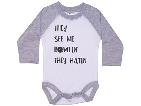 They See Me Bowling They Hatin' Onesie®