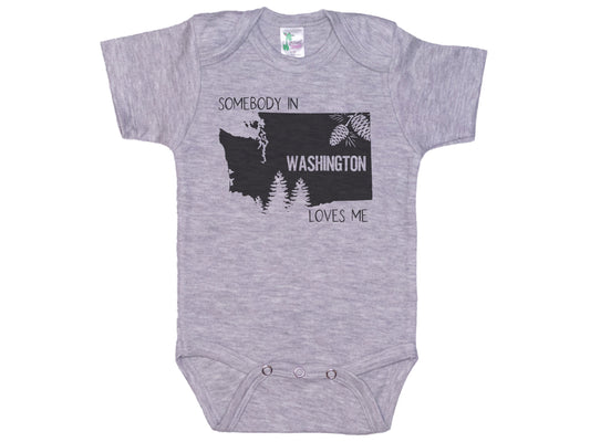 Somebody In Washington Loves Me Onesie®