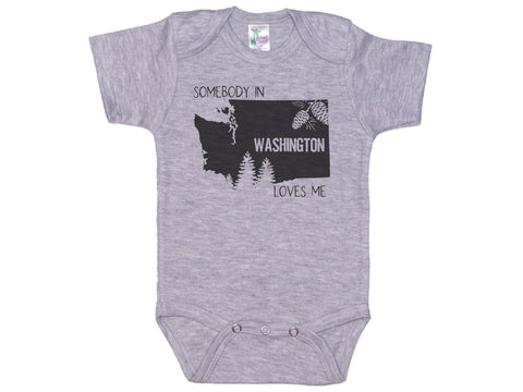 Somebody In Washington Loves Me Onesie®
