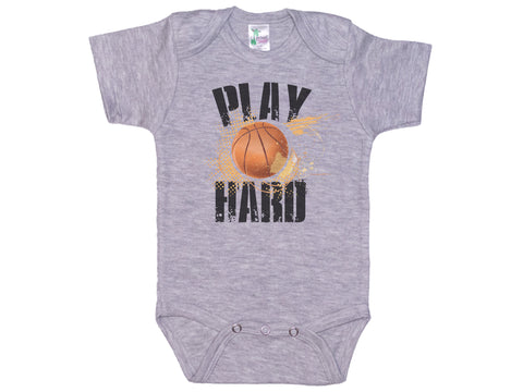 Play Hard Basketball Onesie®