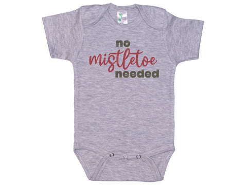 No Mistletoe Needed Onesie®