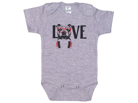 Love English Bulldog Onesie®