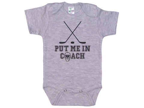 Put Me In Coach Hockey Onesie®