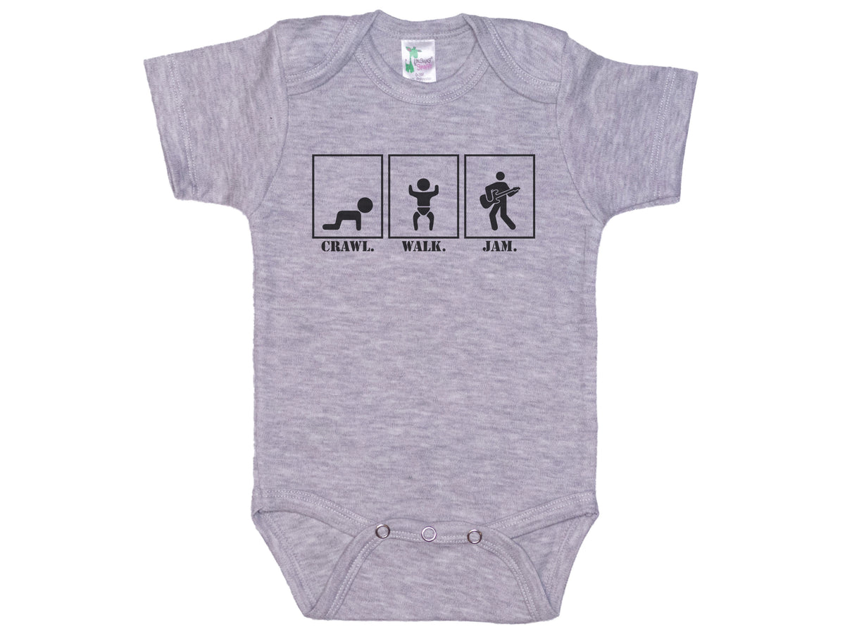 Crawl Walk Jam Onesie®