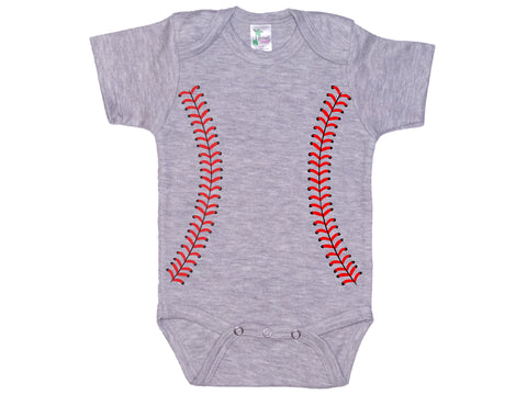 Baseball Stitches Onesie®