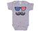 American Glasses & Mustache Onesie®