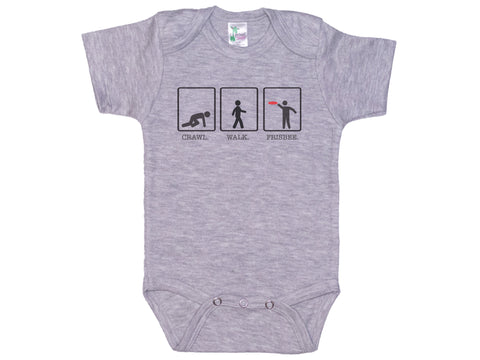 Crawl Walk Frisbee Onesie®