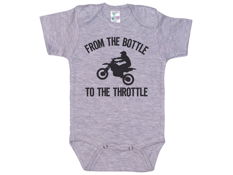From The Bottle To The Throttle Onesie®
