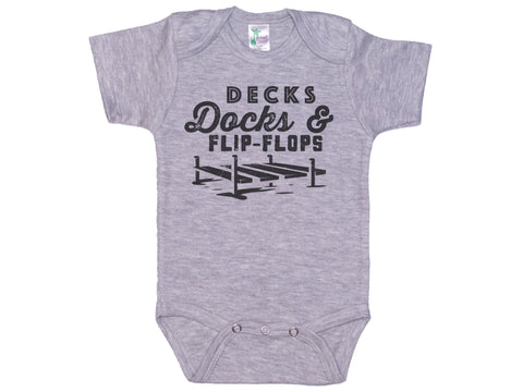 Decks Docks & Flip Flops Onesie®