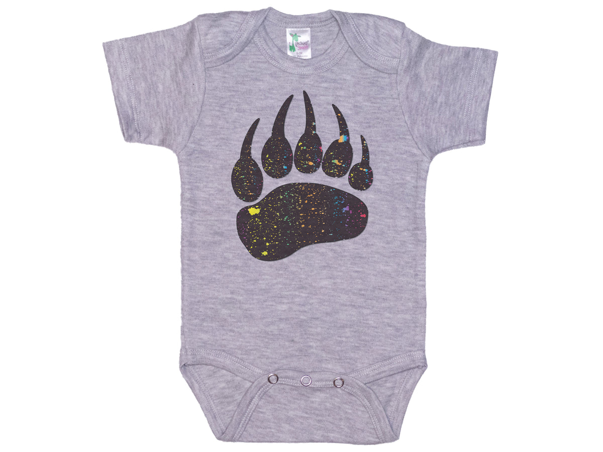 Neon Bear Footprint Onesie®