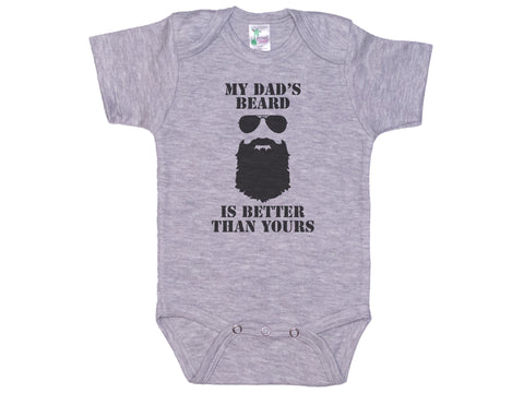 My Dad's Beard Is Better Than Yours Onesie®
