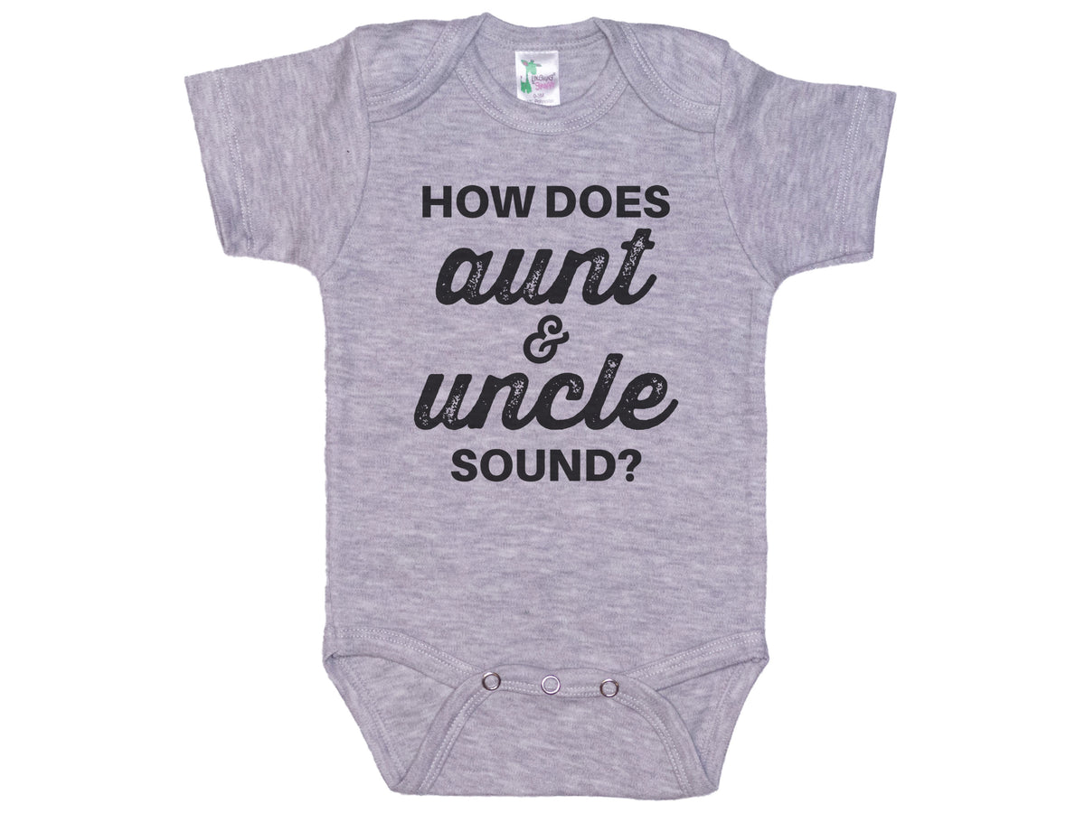 How Does Aunt And Uncle Sound Onesie®