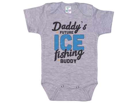 Daddy's Future Ice Fishing Buddy Onesie®
