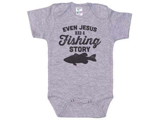 Even Jesus Had A Fishing Story Onesie®