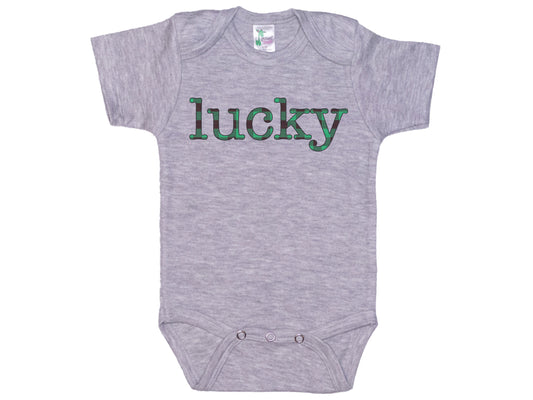 Lucky Plaid Onesie®