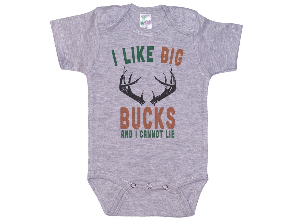 I Like Big Bucks And I Cannot Lie Onesie®