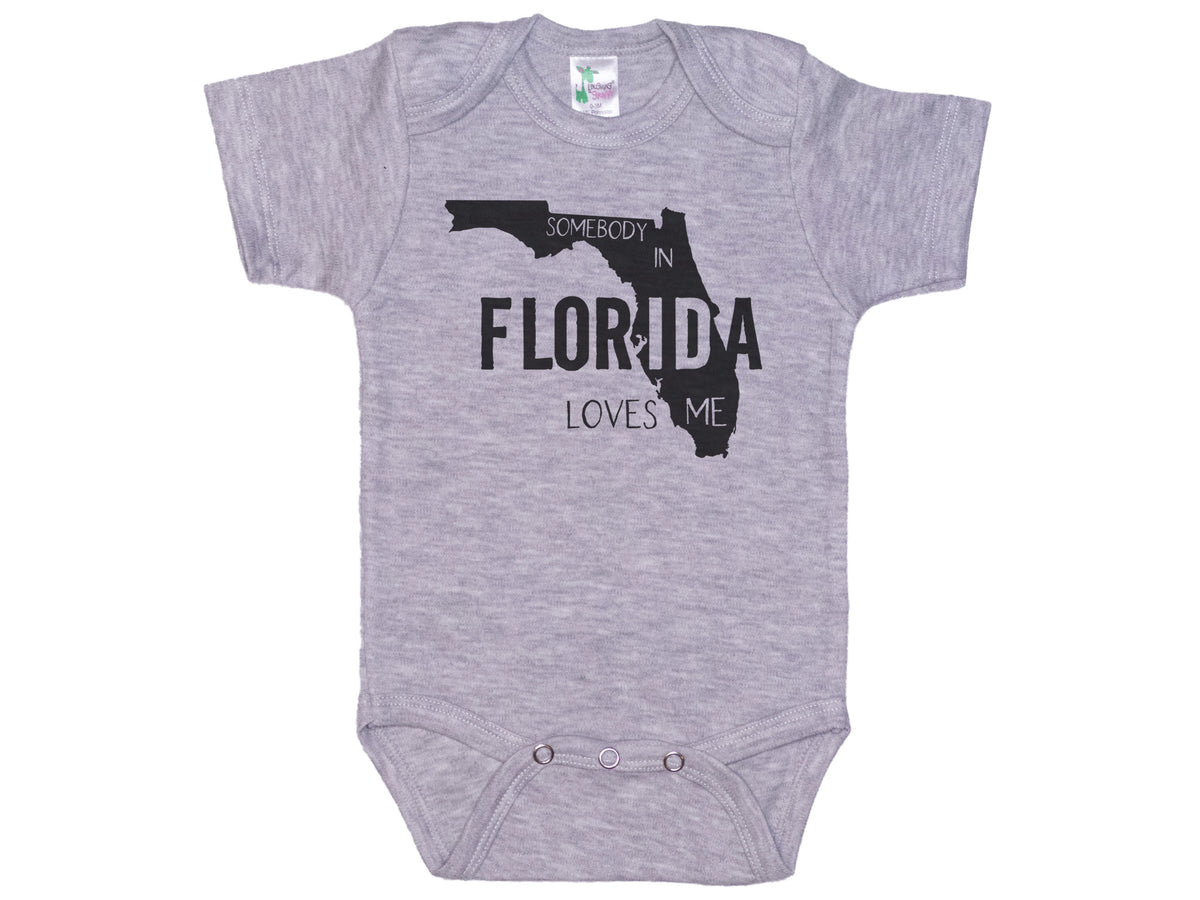Somebody In Florida Loves Me Onesie®