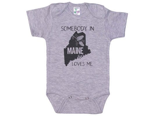 Somebody In Maine Love Me Onesie®