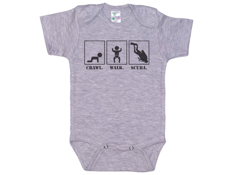 Crawl Walk Scuba Onesie®