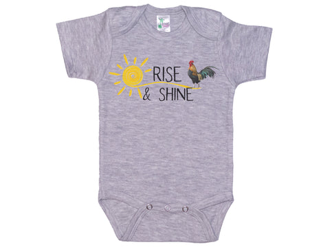 Rooster Rise And Shine Onesie®