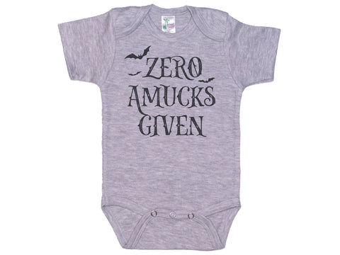 Zero Amucks Given Onesie®