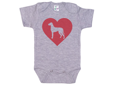 Great Dane Heart Onesie®