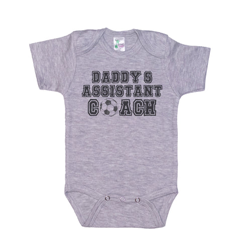 Daddy's Assistant Coach Soccer Onesie®