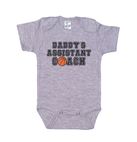 Daddy's Assistant Coach Basketball Onesie®