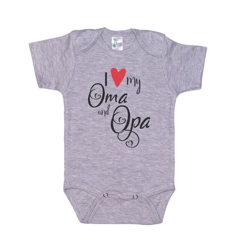 I Love My Oma and Opa Onesie®