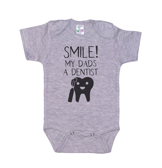 Smile My Dad's A Dentist Onesie®