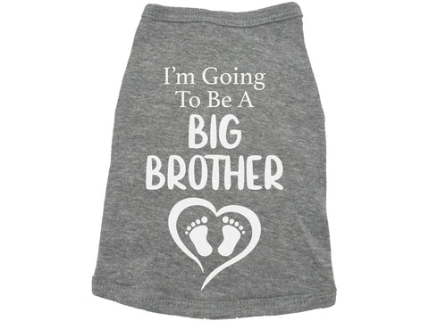 I'm Going To Be A Big Brother Dog Shirt