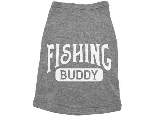 Fishing Buddy Dog Shirt