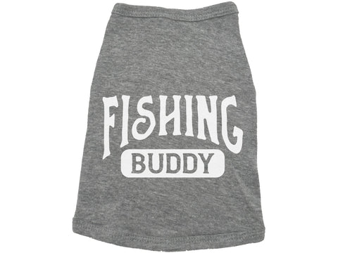 Fishing Buddy Dog Shirt