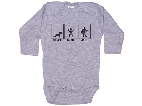 Crawl Walk Jam Onesie®