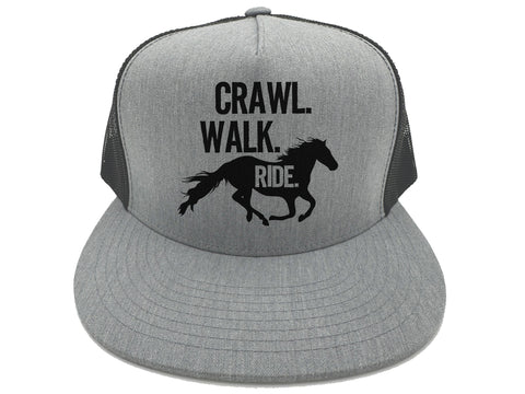 Crawl Walk Ride Hat