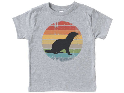 Kids Otter Sunset Shirt