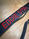 Custom Leather Embroidered Guitar Strap