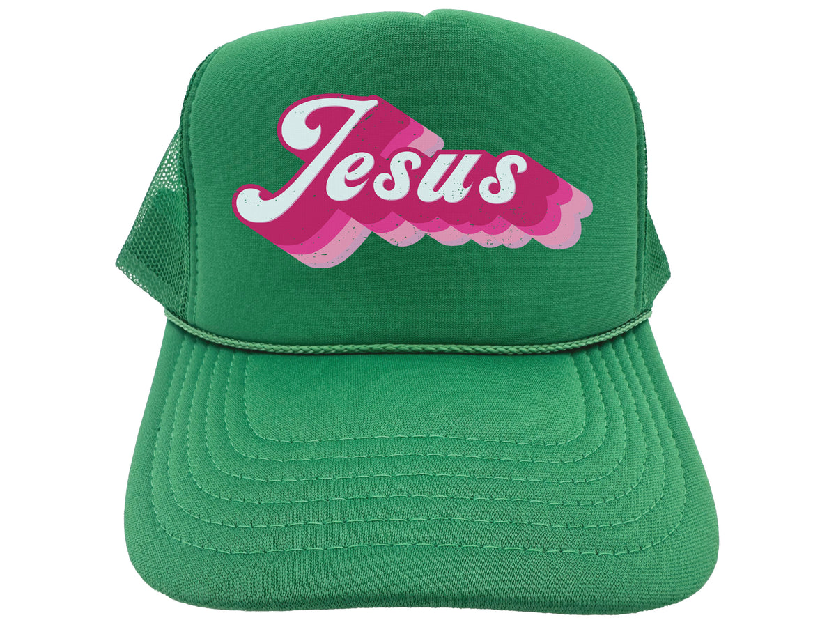 Pink Jesus Hat