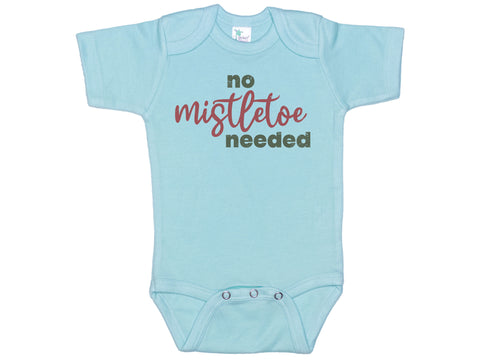No Mistletoe Needed Onesie®